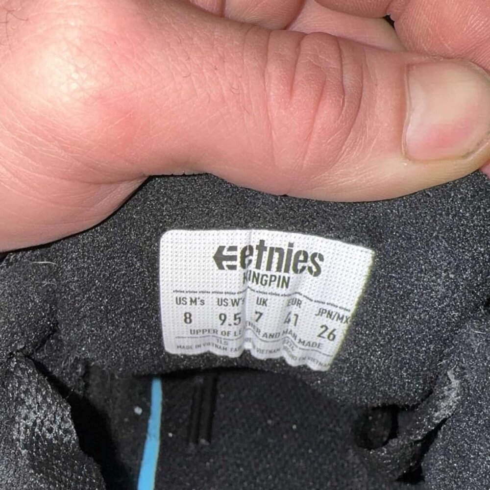 etnies Men's Kingpin Skate Sneakers Shoes - Picture 5 of 6